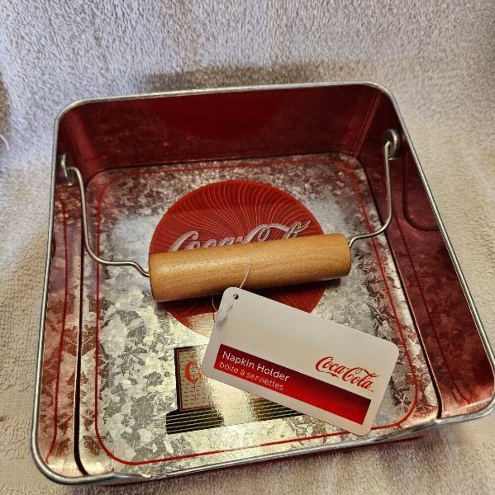 Coca Cola Flat Napkin Holder